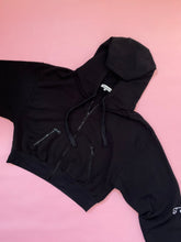 Load image into Gallery viewer, Zipped 'Local Badass' hoodie (Limited edition) Cropped