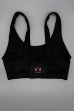 Load image into Gallery viewer, Sports bra / BLACK