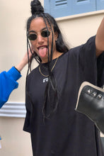 Load image into Gallery viewer, Local Badass Oversized Tee - BLACK - Artist Series
